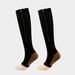 Compressionsocks sports compression socks compression zipper socks zip sox elastic leg socks_viptrois.com