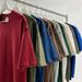 Men's Clothing T Shirt Large Size White Pure Cotton Short Sleeve Men's And Women's Pure Black Loose Solid Color Round Neck Half Sleeve Solid Color_viptrois.com