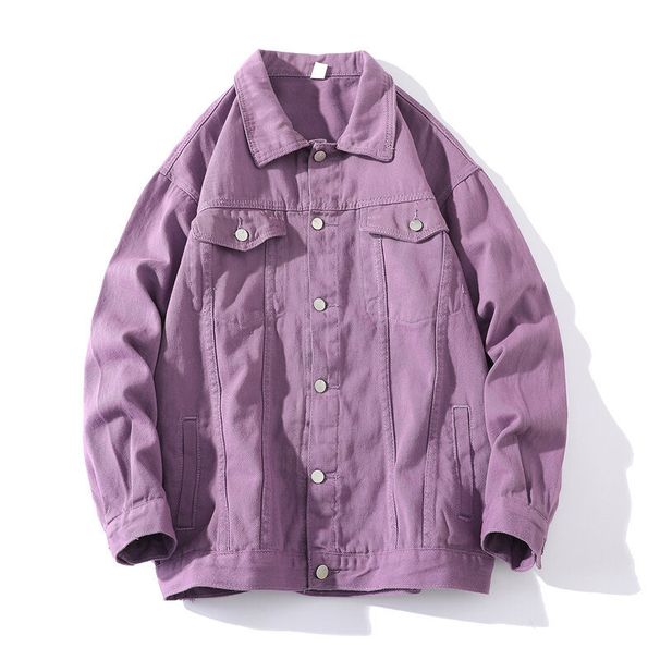 Spring And Autumn New Product Men's Versatile Jacket Loose Large Denim Cardigan Coat_viptrois.com