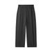 Men's Clothing ACU Men's Clothing | Drape High End Casual Trousers Men's 2025 Autumn Loose Straight Pleated Trousers Suit Trousers_viptrois.com