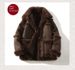 Men's Winter Fleece-Lined Leather-Look Bomber Jacket – Windproof, Plush Lining, Relaxed Fit (M-5XL) – Coffee & Khaki_viptrois.com