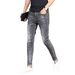 Cropped Jeans Summer Thin Trendy New Fashion Brand Slim Fit Stretch Men's Pants 9/10 Length_viptrois.com