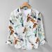 Spring And Summer Men's Linen Simple Long-sleeved Shirts Are Trendy, Casual, Loose And Versatile For Young People_viptrois.com