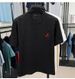 Men's Clothing Summer High Quality Jacquard Short Sleeved T Shirt Round Neck Simple Versatile Pony Embroidered T Shirt_viptrois.com