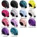 2024 New Double Sided Satin Sleeping Cap Women's Fashion Elastic Hair Care Cap Button Shower Cap Factory Direct Sales_viptrois.com