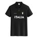 Five-star Half-zipper Polo Shirt, Football Fan Commemorative T-shirt_viptrois.com