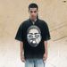 American Street Style 300g Washed Vintage Summer New Loose Short Sleeve Unisex Top_viptrois.com