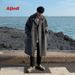 New High-End 2024 Mid-Length Trench Woolen Overcoat Men's Thickened Trendy Brand Autumn Winter British Style Coat_viptrois.com