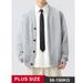 Autumn And Winter New Jacquard Knitted Plus Size Cardigan Casual V-neck Sweatshirt Long Sleeved Jacquard Loose Inner Layer_viptrois.com