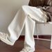 Men's Corduroy Casual Pants – Relaxed Straight-Leg Joggers For Spring & Fall (M-5XL) – Soft Ribbed Texture With Drawstring Waist_viptrois.com