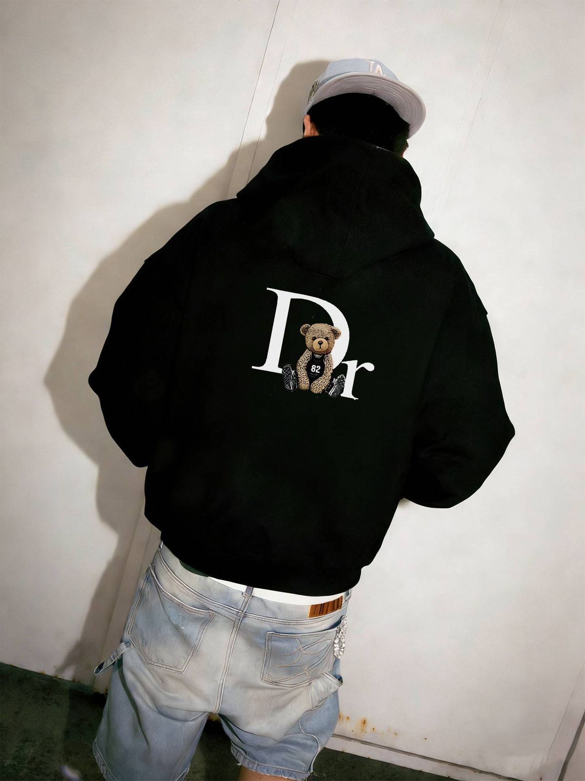 Men's Clothing European And American Foreign Trade Single Product Striped Design Unisex Spring Trend Single Product Hooded Sweatshirt Suit_viptrois.com