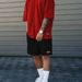 Men's Clothing Summer New Simple Sports Casual Suit Men's Short Sleeved T Shirt With Shorts With Small Icon ME2 MA1_viptrois.com