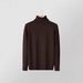 Turtleneck Sweater Men's Winter Solid Color Casual Inner Lining Line Coat Japanese Trend Simple Handsome Pullover Knitted Sweater_viptrois.com