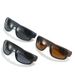 Simple Square Frame Sports Sunglasses - Full Frame Sand Black Cycling Glasses With Elastic Paint_viptrois.com