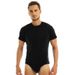 2023 foreign trade new short-sleeved round neck button jumpsuit men's breathable jumpsuit home pajamas wish_viptrois.com