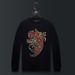 Men's Clothing Spring And Autumn Style Autumn And Winter Bottoming Shirt Round Neck Men's Long Sleeve Hot Diamond Carp_viptrois.com