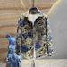 Spring/Autumn New Jacquard Teddy Bear Trendy Coat, Floral Pants, Internet Famous, And The Same Style Of Ruffian Handsome Harlan_viptrois.com