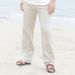 Man's clothing Bucket pants Linen pants Boys casual pants summer pants cotton linen pants elasticated waisted beach pants_viptrois.com
