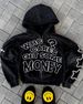 Men's 3D Print Zip-Up Hoodie - Streetwear Jacket With Bold Graphics, Oversized Fit (Black, S-XL)_viptrois.com