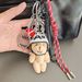 Bag Pendant Little Bear Tennis Woven Lanyard, A Retro And Extremely Elaborate Style Pendant_viptrois.com