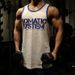 Men's Slim Fit Sports Vest Breathable Crew Neck Sleeveless T-Shirt Training Fitness Tank Top Trendy Bodybuilding Basketball Uniform_viptrois.com
