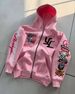 New European And American Fashion Trend Multi-Medal Digital Print Unisex Autumn Winter Full Pattern Hooded Cardigan_viptrois.com