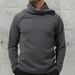 Men's British Style Stacked Neck Long Sleeve Sweater Light Fleece Lined Slim Fit Stretchable Winter Pullover_viptrois.com