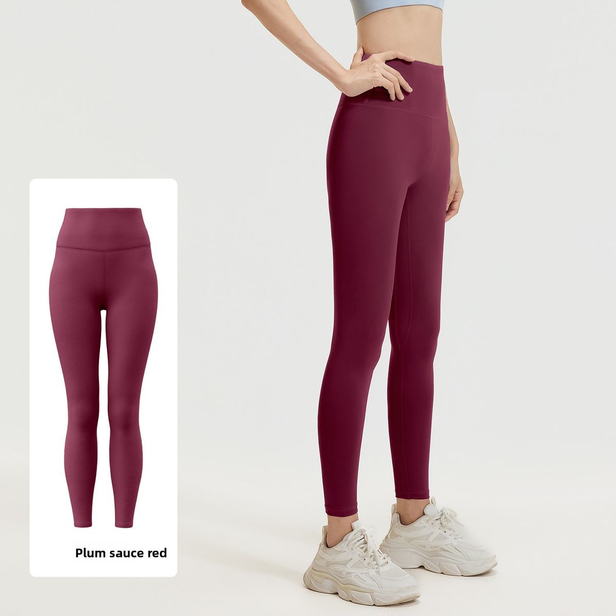 Juyitang Long Seamless Women's Peach Fitness Sports Running Tight High Waist Hip Lift Yoga Pants_viptrois.com