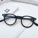 Women's Eyewear Frames Plain Plain Glasses Retro Small Round Frame Can Be Matched With Glasses Anti Blue Light Black Frame Glasses_viptrois.com