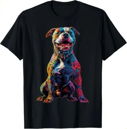 2026 T-shirttattooed Tattoos Pitbull Tattooed Dog Mom_viptrois.com