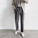 Nengmeng Korean Version Of Boys Loose Straight Trousers Spring And Autumn Teenagers Drape Wide-leg Trousers Light And Mature Men's Casual Trousers_viptrois.com