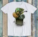 Chameleon Plays The Guitar Music Meme Anime Manga Funny Gift Tee T Shirt Mens Womens Tees Top M1424_viptrois.com