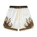 Men's Clothing Flame Series Mesh Shorts Men's Yahan Heavy Craft Quick Drying Sports Basketball Pants Yang Zheng"_viptrois.com