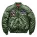 2024 Men's Winter Hip Hop Thick Warm Jacket Military Motorcycle Ma-1 Aviator Pilot Cotton Parka Male Baseball Bomber_viptrois.com