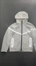 Men's Clothing 25 Years Spring And Autumn New Hooded Sports Black Jacket Outdoor Leisure Reflective Strips Laminated Tops Air Layer Cotton Men_viptrois.com