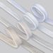 Small White Shoes Shoelace Rope White Cotton Shoelace Men And Women Pure White Beige Flat_viptrois.com