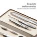 Portable MR.GREEN Manicure Sets Stainless Steel Pedicure Kits With Full-Grain Cowhide Leather Cover Perso_viptrois.com