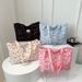 Women's Bags Fashion Small Fresh Cherry Print Tote Bag Summer New Large Capacity Stylish Floral Shoulder Bag Women's Bag_viptrois.com