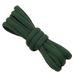 Shoelaces Classic Match 0.6cm Semi-round Solid Color Polyester Shoelaces Small White Shoe Board Shoe Rope_viptrois.com
