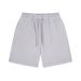 Men's Clothing Men's Wear Summer Washed and Distressed Dyed White Short sleeved Shorts Men's and Women's Suit_viptrois.com