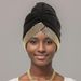 New Forehead Full Diamond Pleated African Ethnic Characteristics Baotou Hat Turban Hat_viptrois.com