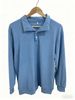 Men's Casual Long-Sleeve Polo Shirt – Breathable & Versatile Top For Work & Leisure (Stretch Comfort, Wrinkle-Resistant, Unisex Fit)_viptrois.com