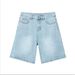 2025 Summer New Retro Blue Denim For Men Loose Straight Slimming Wide-Leg Five-Point Shorts Ins Trend_viptrois.com