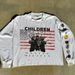 Men's Clothing New Popular Two Piece Wide Leg Pants Printing Series Youth Couple Round Neck T Shirt_viptrois.com