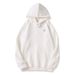 Men's Clothing 400G Silver Fox Fleece Fleece Lined Sweatshirt, Long Sleeves, Fleece Lined Drop Shoulder Hoodie, US Embroidered Autumn/winter Style._viptrois.com