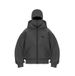 Y2K Fleece-Lined Hoodie – Unisex Oversized Zip-Up With Double Hood & Animal Print (Black/White/Grey/Red)_viptrois.com