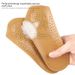 Orthotic Arch Support Insoles For Flat Feet – Breathable & Anti-Slip Half Insoles For Men & Women (Tan, 6 Sizes)_viptrois.com