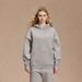 Men's Oversized Fleece-Lined Hoodie – 350GSM Heavyweight Streetwear Pullover, Drop Shoulder, Ribbed Hem (S-2XL)_viptrois.com