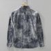 Tie Dye Retro Long Sleeved Shirt For Men, Fashionable And Versatile, Artistic And Casual Loose Top_viptrois.com