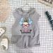 Baby Clothing Children's children's vest set cartoon printed boys and girls vest shorts two-piece baby summer clothes_viptrois.com